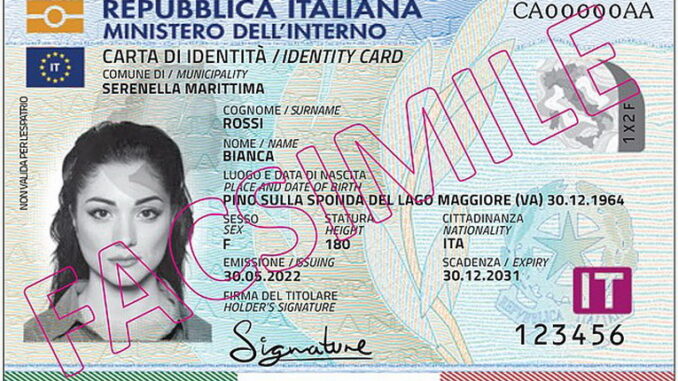 Roma carta d'identità
