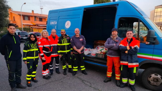 Grande successo per la Raccolta alimentare di ProCiv Cerveteri e Runners Cerveteri