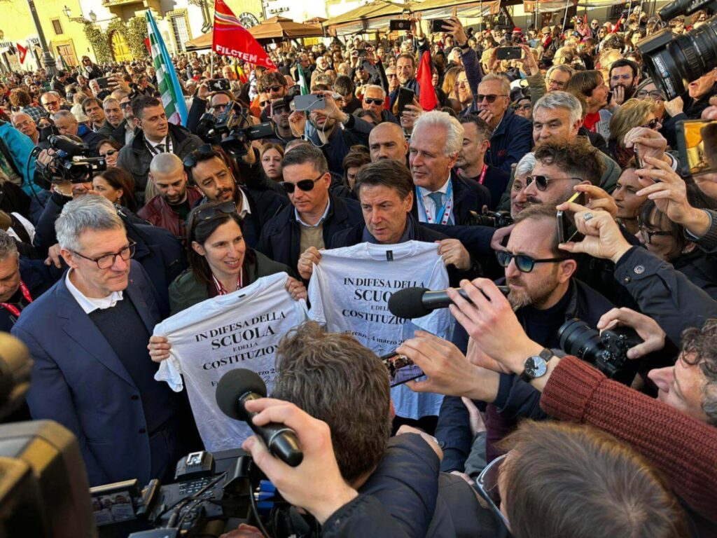 Schlein e Conte: “Insieme per le battaglie fondamentali” conte