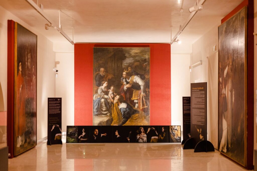 Rione Terra, inaugurata la sala "Artemisia Gentileschi" a Puteoli Sacra puteoli