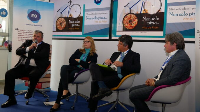 UGL, presentato a Roma il libro “Non solo pizza. Vite da rider” UGL