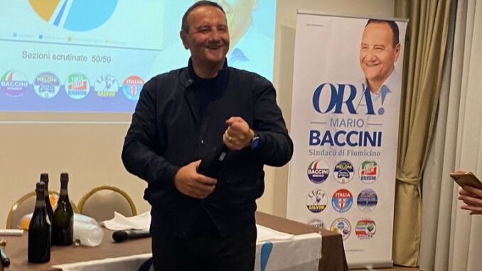 Fiumicino, Baccini: "Ringrazio gli elettori ora via al programma per la città del futuro" Fiumicino