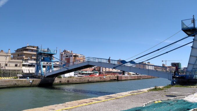 passerella pedonale fiumicino