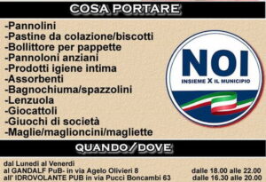 Municipio X, NOI: parte la raccolta solidale a favore dell'Emilia Romagna