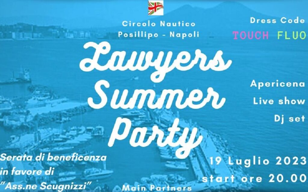 Nella cornice del Circolo Nautico Posillipo il “Lawyers summer party” cornice