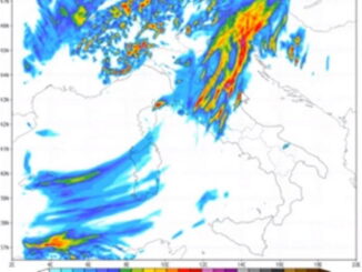 Forte maltempo in arrivo sull'Italia