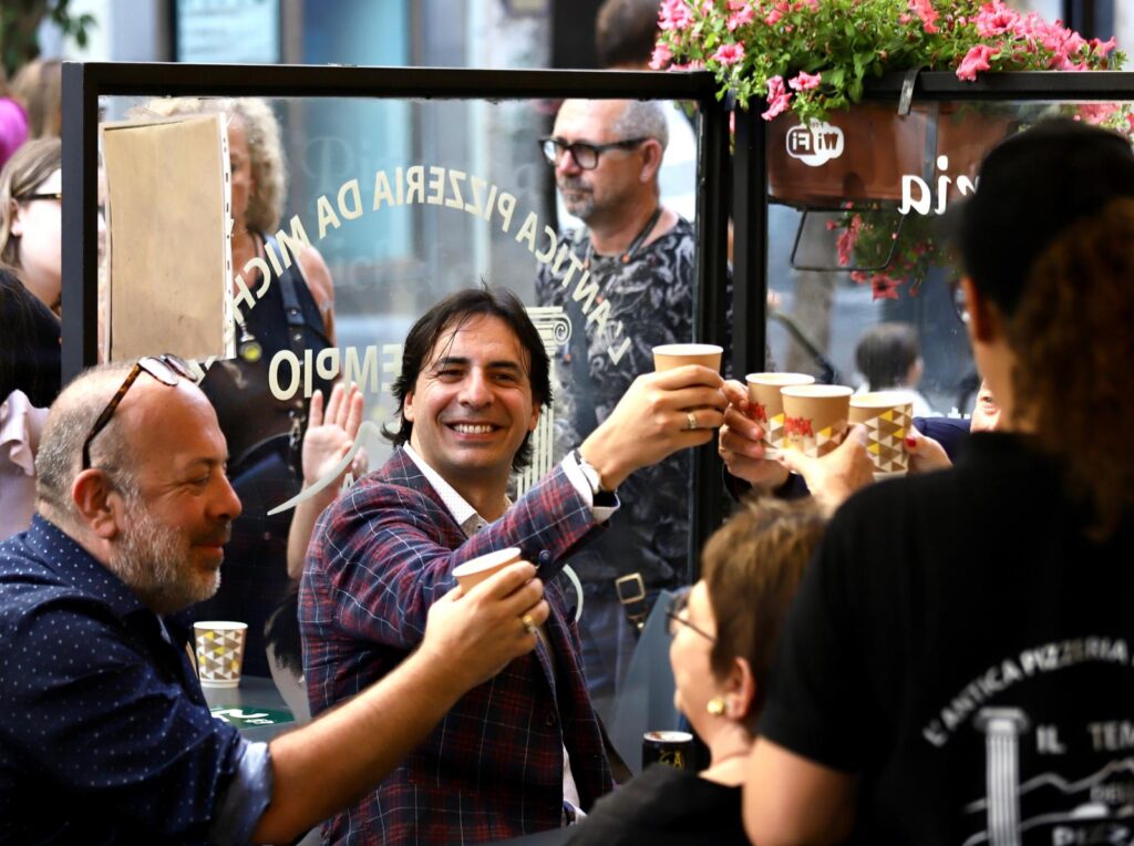 Salerno Letteratura, a L’Antica pizzeria da Michele gustosa è la pausa del Festival salerno
