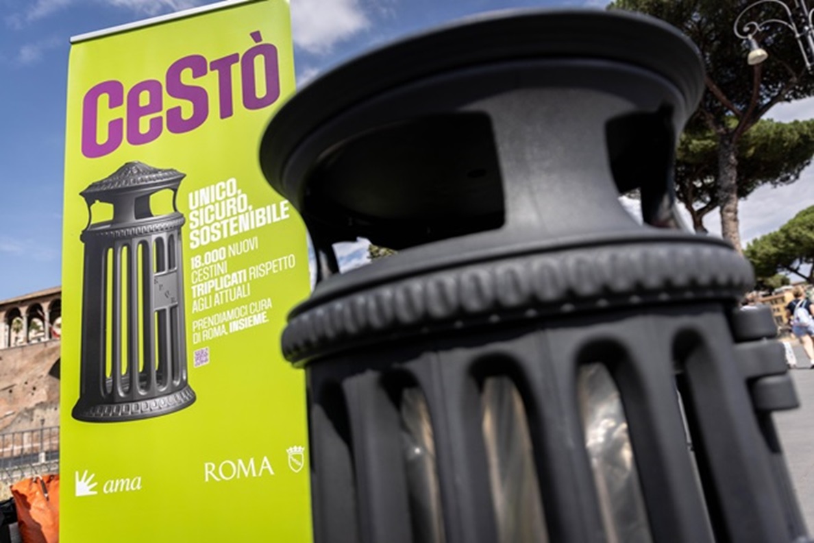 Roma: "Cestò", ecco i nuovi raccoglitori di rifiuti