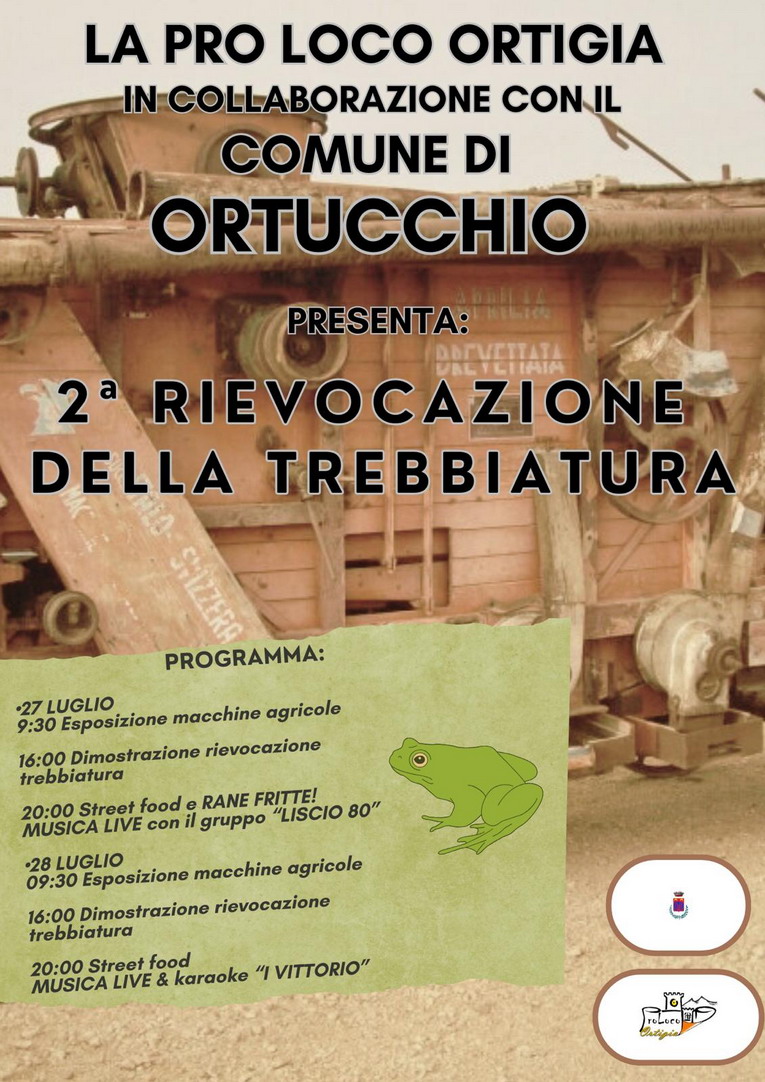 Ortucchio, è festa della trebbiatura il 27 e il 28 luglio
