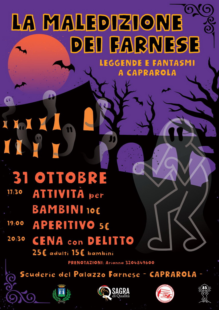Halloween a Caprarola, tra storia e mistero "La maledizione dei Farnese"