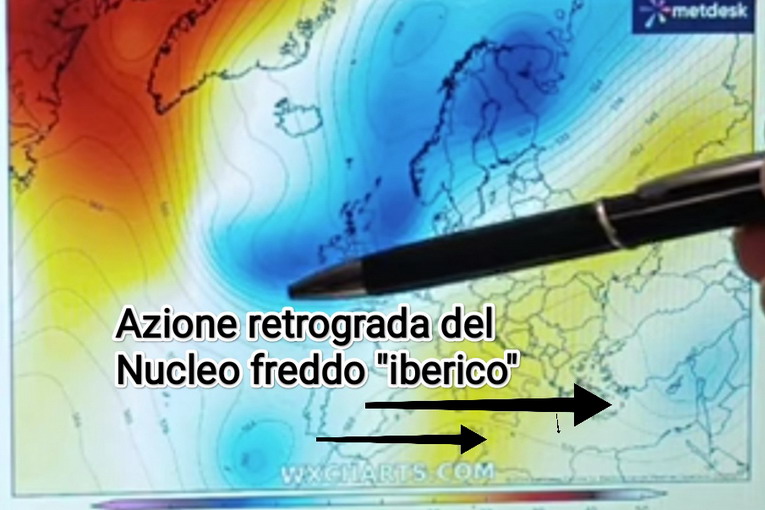 Aria fredda in arrivo, Bernardi: "Sarà veloce e porterà fiocchi sulla media montagna del centro Italia" Aria fredda