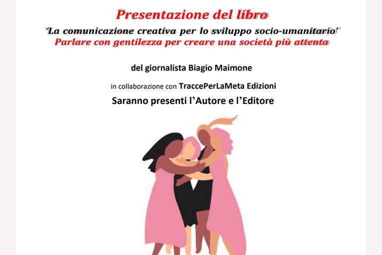 Giornata contro la violenza sulle donne, a Pozzo D'Adda la presentazione del libro La Comunicazione Creativa per lo sviluppo socio-umanitario Giornata contro la violenza sulle donne, a Pozzo D'Adda la presentazione del libro La Comunicazione Creativa per lo sviluppo socio-umanitario