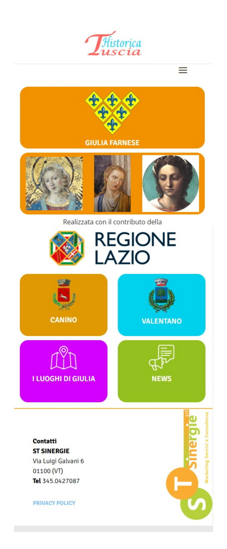 Canino-Valentano: APP Tuscia Historica dedicata a Giulia Farnese
