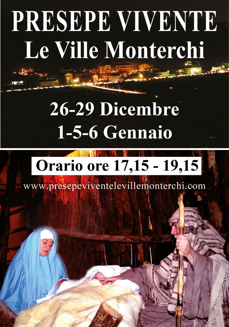 Monterchi, il Presepe Vivente nel paese di Piero della Francesca, 26-29 dicembre e 1-5-6 gennaio