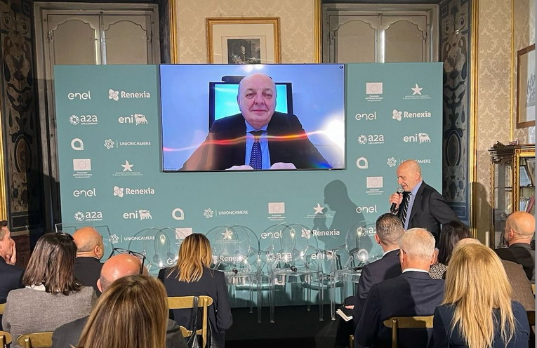 Il Ministro Fratin e il sindaco di Roma Gualtieri all’evento de Il Giornale per parlare di energia