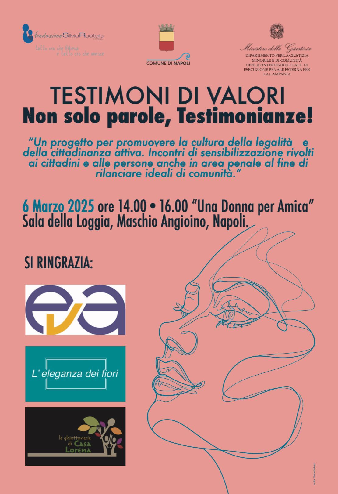 Alessandra Clemente e il progetto "Testimoni di valori, la condizione femminile nella società e nelle carceri"