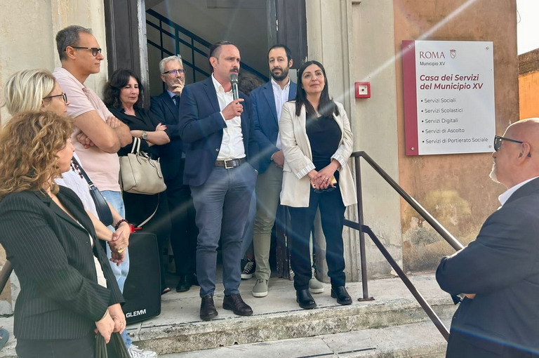 Municipio XV, Torquati: “Il 3 giugno apre La Casa dei Servizi, ieri l’inaugurazione”