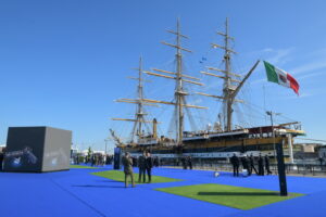 Tour Mediterraneo della Vespucci, la 16esima tappa a Civitavecchia