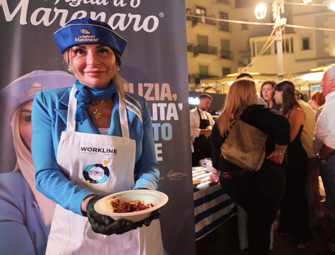 Assunta Pacifico incanta Festa a Vico con la “Linguina alla Luciana 2.0”