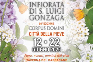 L’Infiorata di Città della Pieve: colori, profumi e sapori dal 12 al 22 giugno