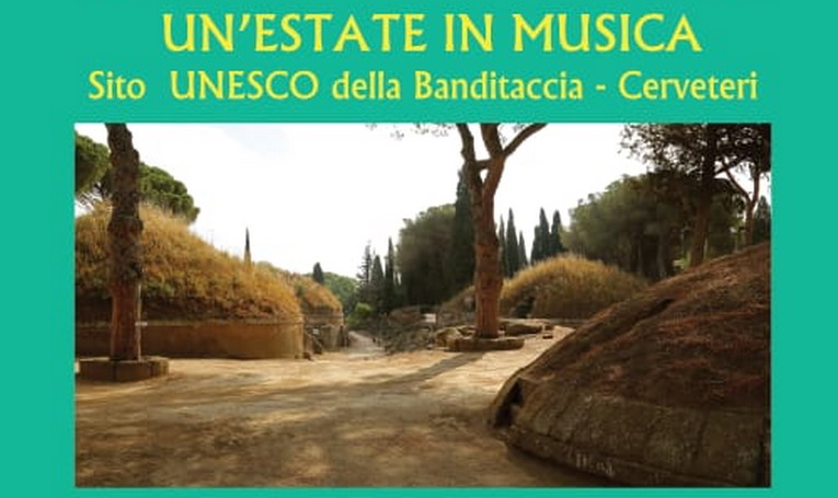 “Un’Estate in Musica” alla Necropoli della Banditaccia a Cerveteri: sabato concerto per solo pianoforte