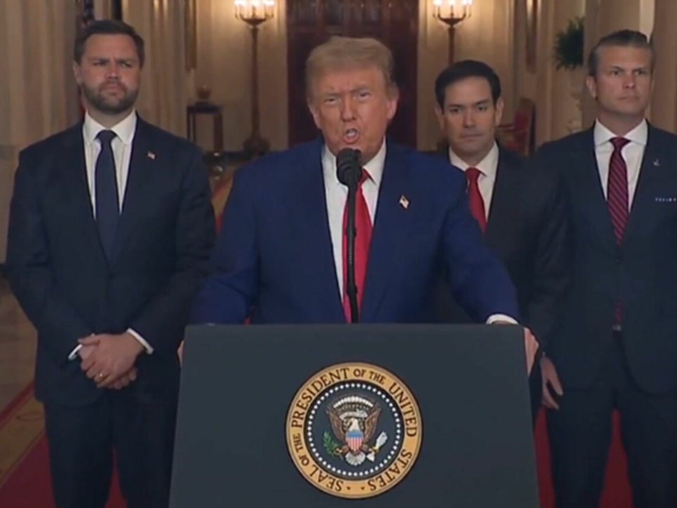 Trump parla di “Danni monumentali ai siti nucleari in Iran”