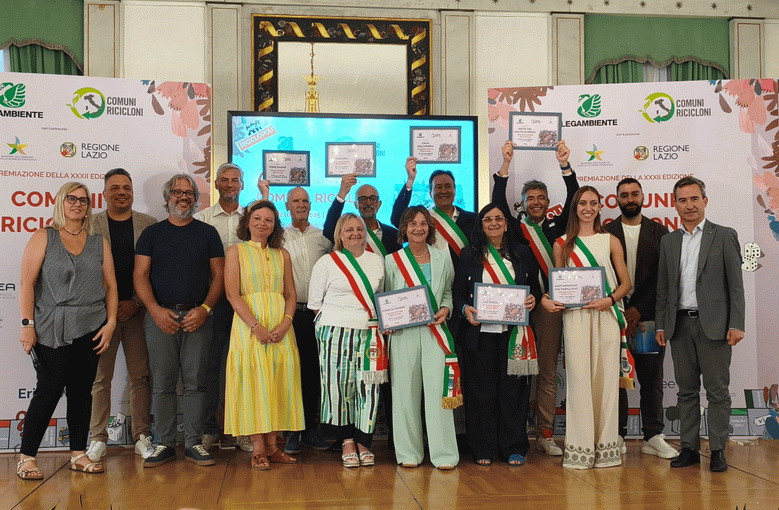 Ecoforum nazionale di Legambiente, 9 Comuni Ricicloni del Lazio premiati tra i migliori in Italia