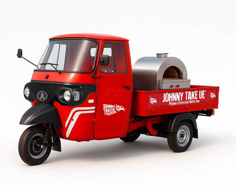 La pizza su tre ruote si fa elettrica: la tradizione napoletana dello street food incontra la mobilità green