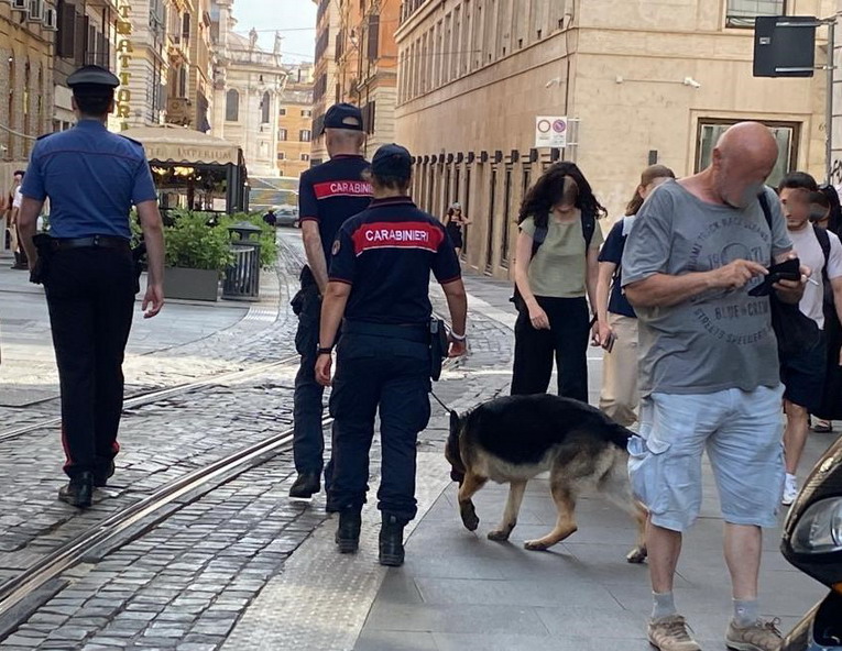 Controlli dei carabinieri tra Termini e Viminale: 3 arresti e 6 denunciati