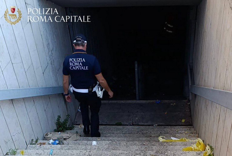 Polizia locale, Polizia di Stato e AMA in due operazione anti degrado