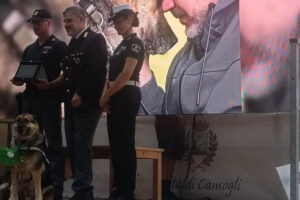 Il poliziotto Rex premiato a San Rocco di Camogli