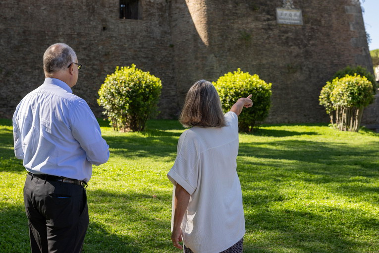 Via delle Mura Gianicolensi e Passeggiata Gianicolo: riqualificate le aiuole