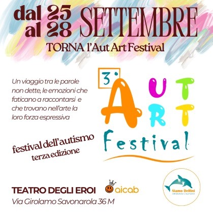 Torna a Roma l'Aut Art Festival: dal 25 al 28 settembre