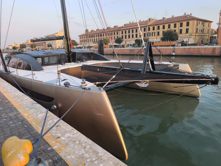 C-Cat 65 lascia gli ormeggi a Fiumicino per il debutto internazionale al Cannes Yachting Festival C-Cat 65 lascia gli ormeggi a Fiumicino per il debutto internazionale al Cannes Yachting Festival