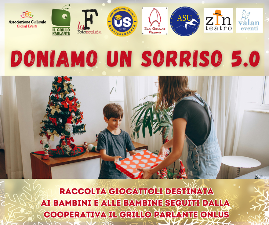 Doniamo un Sorriso 5.0 – Un piccolo gesto può accendere un grande sorriso sorriso