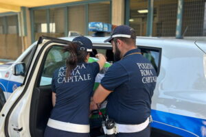 Castel Sant’Angelo, brandisce un coltello tra i passanti: ventenne arrestato dalla Polizia Locale