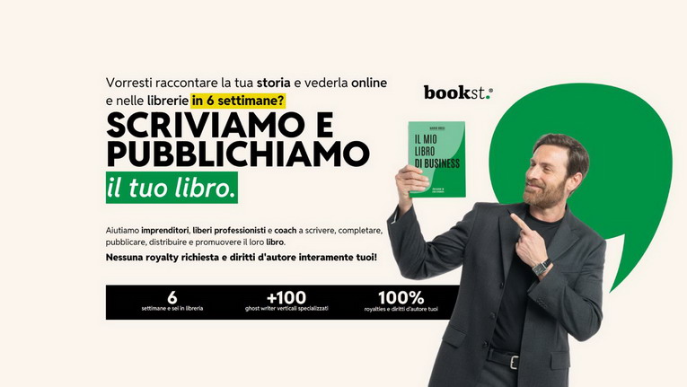Dal manoscritto alla libreria in 6 settimane: Bookst rivoluziona il publishing per professionisti e imprenditori
