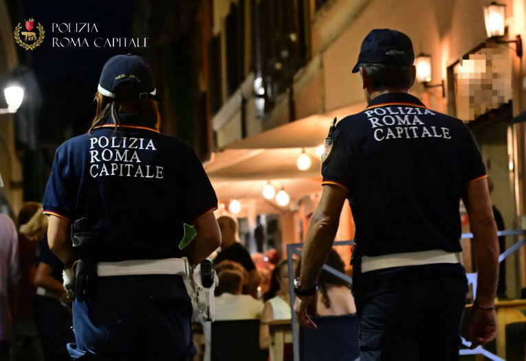 Polizia Locale di Roma Capitale: oltre 600 controlli nei locali e 1.800 sanzioni stradali nel fine settimana