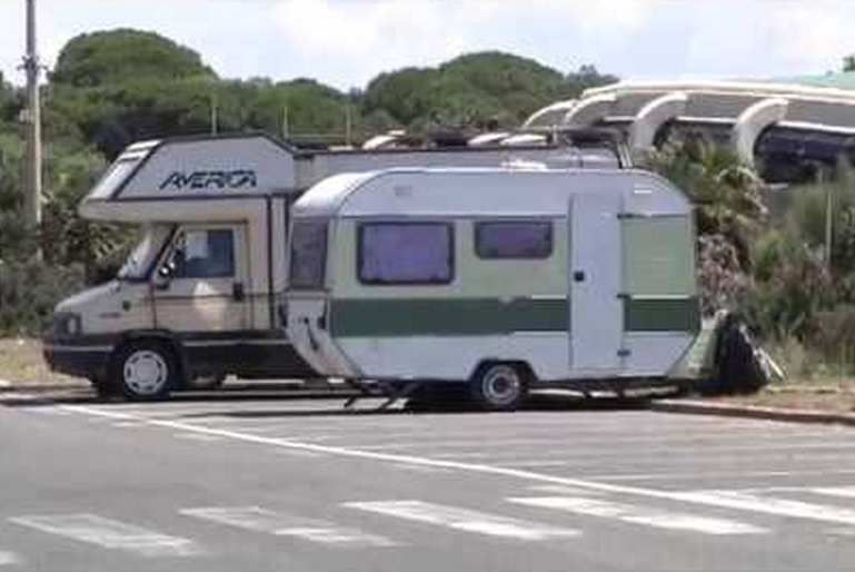 Giuseppe Conforzi roulotte ostia