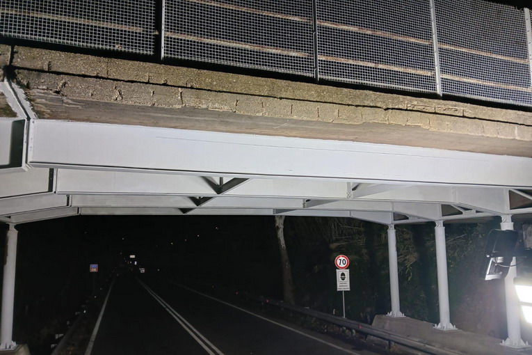 Acilia, Gualtieri: “Cavalcavia di via delle Calle, lavori strutturali conclusi. A gennaio ultime finiture”