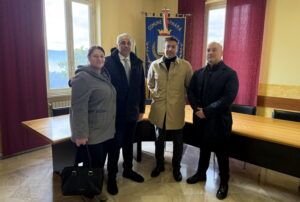 Arnara, il presidente Di Stefano in visita per il percorso “Ciao, Sindaco”