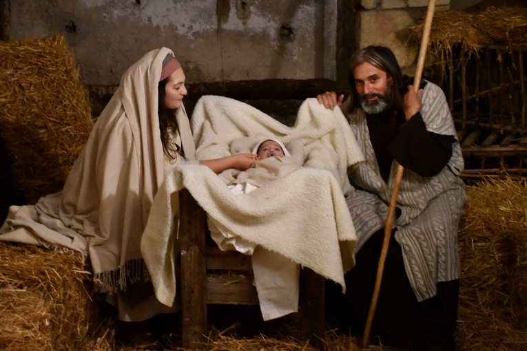 Tarquinia, oltre 1600 visitatori per il presepe vivente nel monastero di Santa Lucia