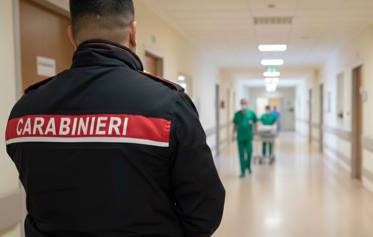 Roma, tentato omicidio in ospedale: paziente aggredisce il compagno di stanza e ferisce due carabinieri