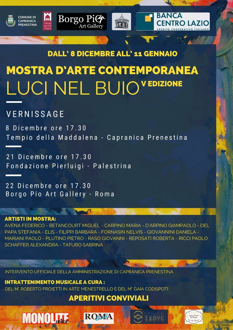 Capranica Prenestina: come ogni anno il periodo natalizio sarà ricco di eventi