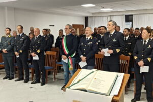 Fiumicino, l’Assessore Stefano Costa celebra Santa Barbara con la Capitaneria di Porto