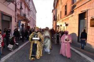 Presepe vivente 2025, l'arrivo dei Re Magi (4)